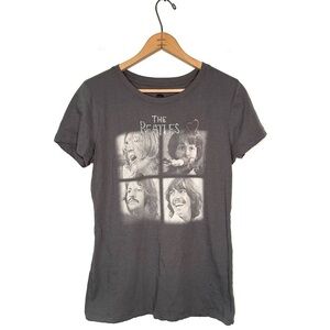 The Beatles | Gray Embellished Jeweled Tee Size XL